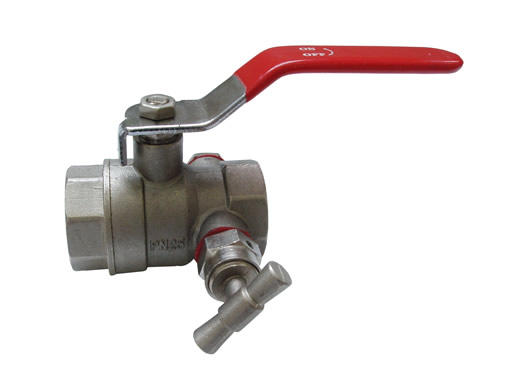 786 kulový kohout voda 5/4" s odvodněním