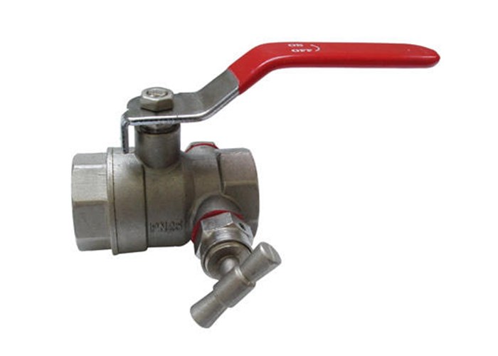 786 kulový kohout voda 6/4" s odvodněním