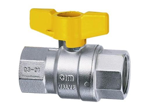 903 Plynový kulový kohout 1" motýl