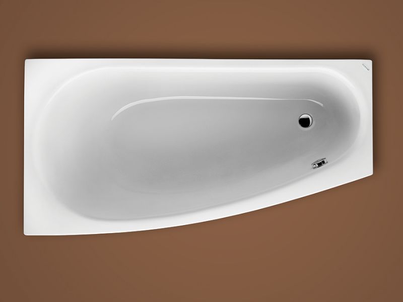 ARIELA vana 150 x 80 L levá excentrická
