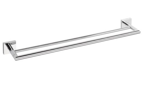 Doplněk BETA držák ručníků dvojitý 650 chrom