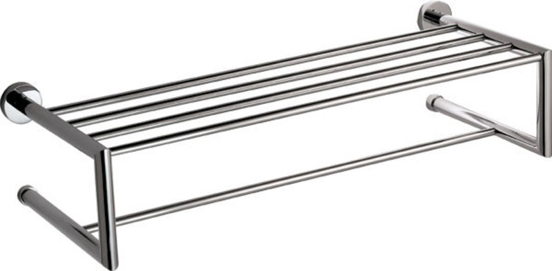 Doplněk CIRCLE polička na ručníky s hrazdou