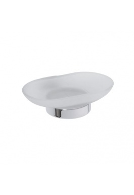 Doplněk OVAL mýdlenka skleněná
