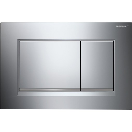 GEBERIT tlačítko SIGMA 30 pochromovaná lesklá/mat/lesklá,20