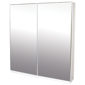 Galerka ANTICO zrcadlová galerka bílá 80x78x13 bez osvětlení KS