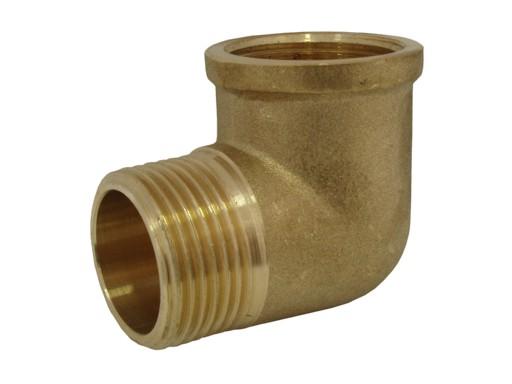 Koleno mosaz 3/4" č.1