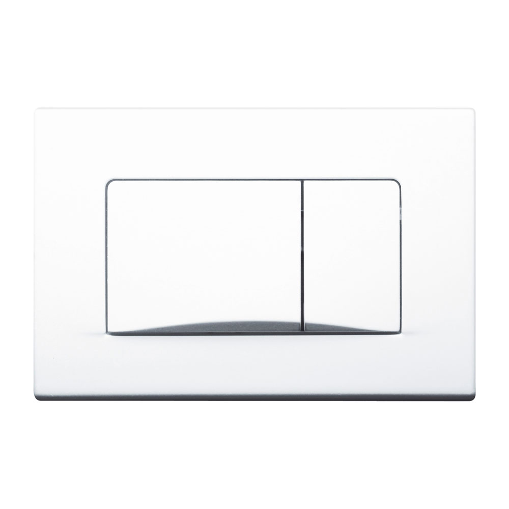 LIV tlačítko DUAL APLITE bílé