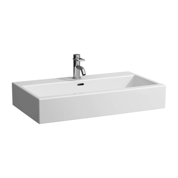 LIVING CITY umyvadlo 80x46 s otvorem pro baterii   