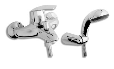 METALIA 56 vanová nástěnná 150 mm chom s příslušenstvím