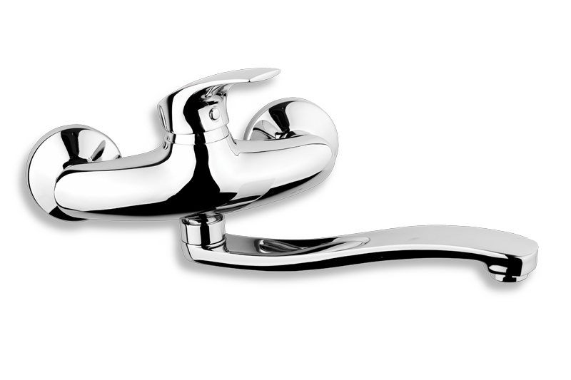 METALIA 57 dřezová 150 mm nástěnná chrom ram."RS"