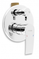 NOBLESS HEDA vanová podomítková baterie s přepínačem