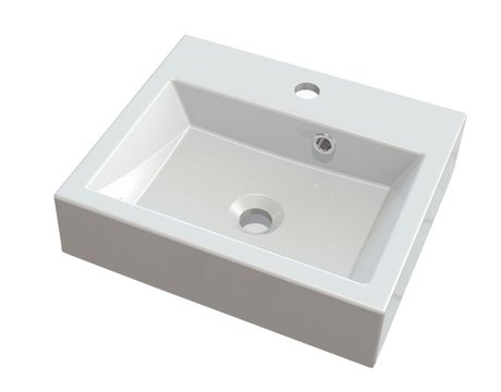 ORINOKO umyvadlo na desku  42x10x36cm 