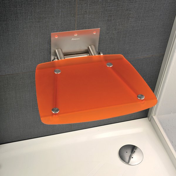 OVO-B sedátko - oranžové- hranaté