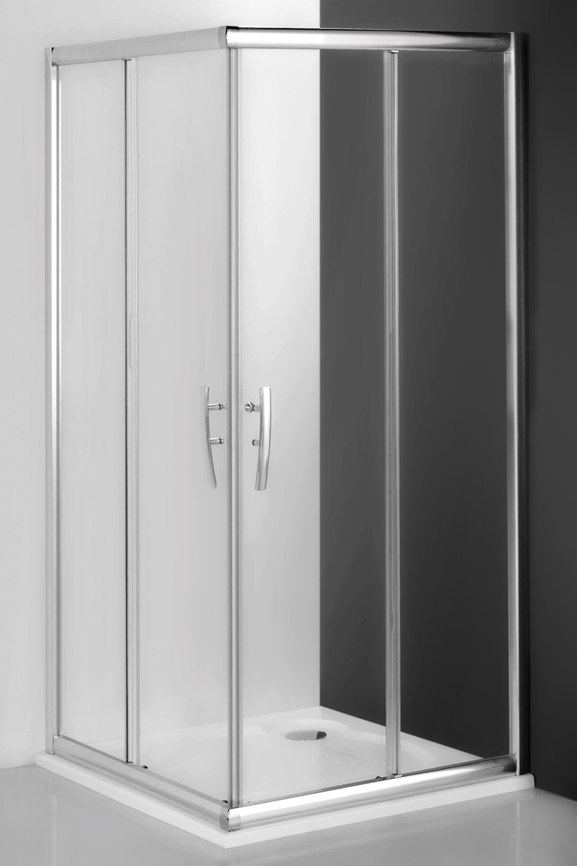 PXS2 L /900 sprchové dveře posuvné brilant/čiré 1850 mm