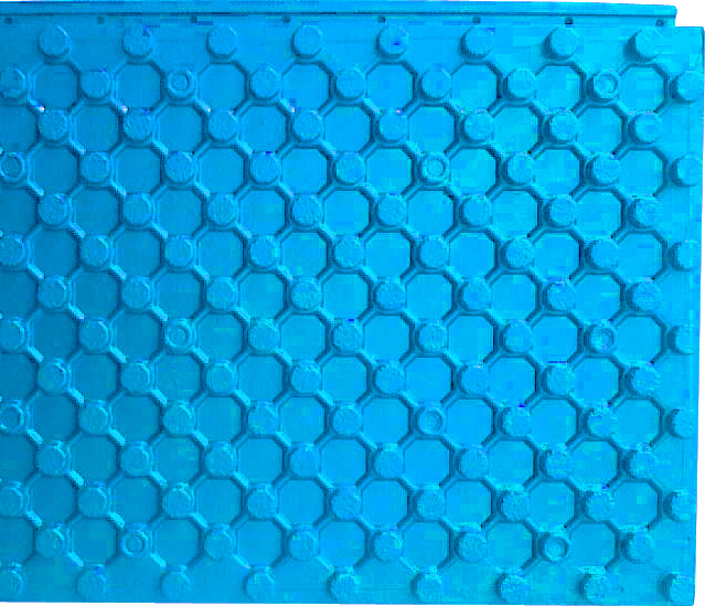 Polystaren izolace s výstupky modrá 0,84 m2 cena / ks