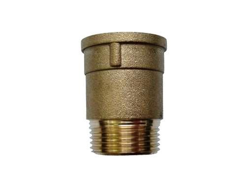 Prodloužení  1/2 x 50mm prodl.mosaz