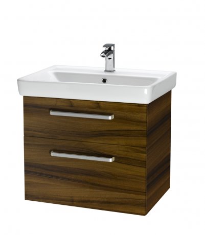 Q MAX 700FC skříňka s umyvadlem -  ořech vč.boků /21