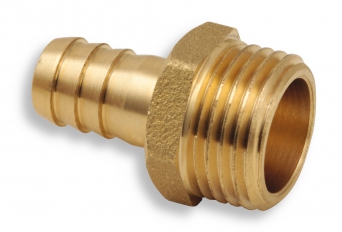 Redukce mosaz  1/2" na hadici 1/2" venkovní