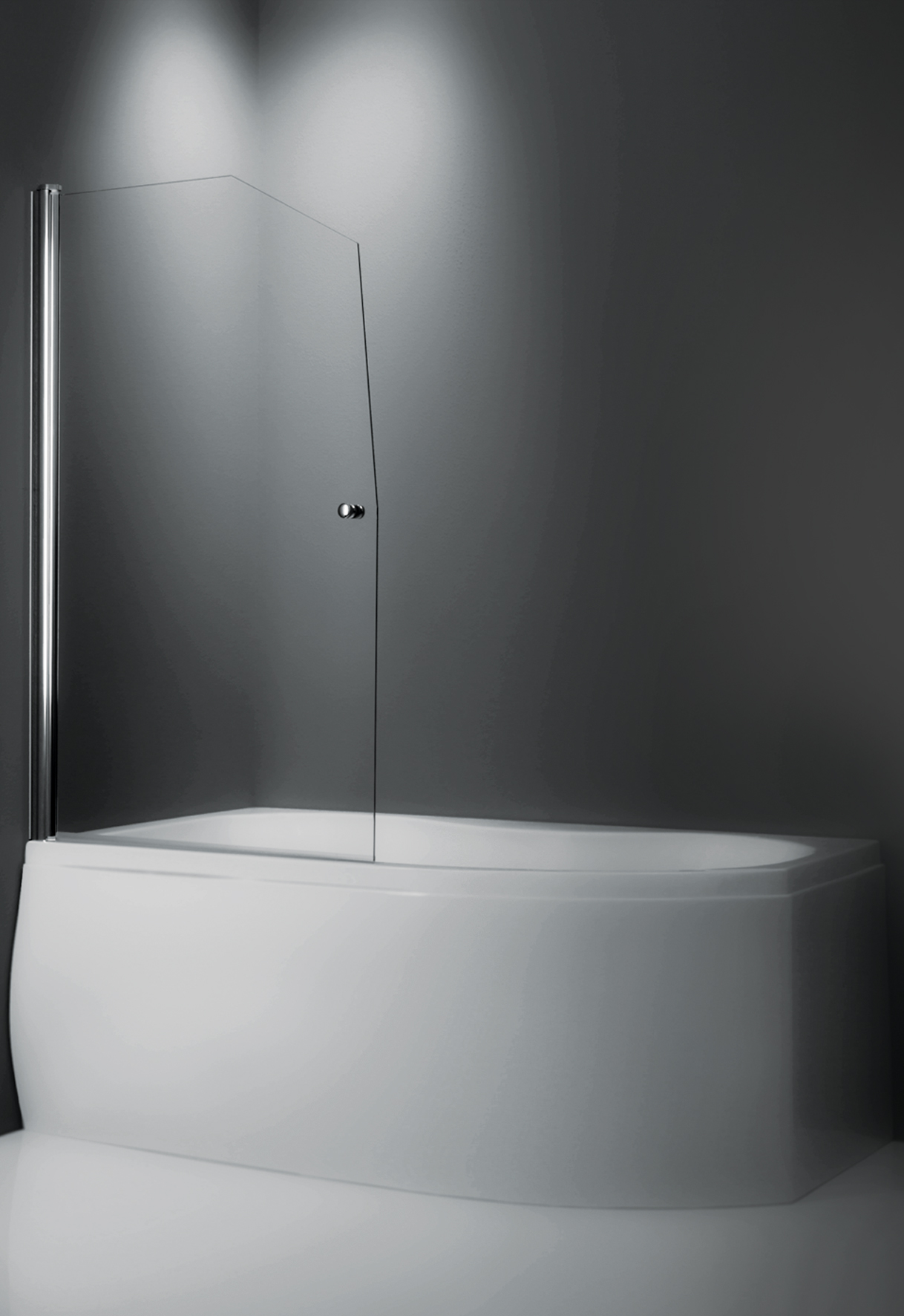 SWING / 850 vanová zástěna brilant - čiré