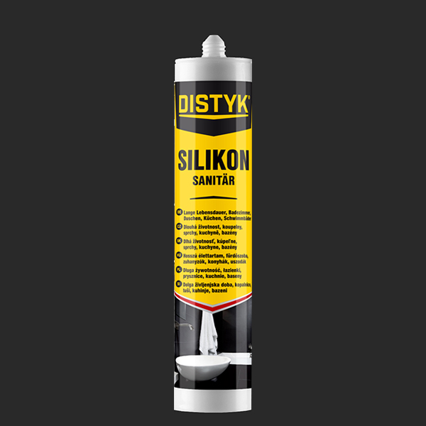 Silikon DISTYK sanitární bílý 280ml