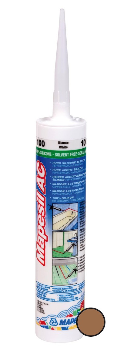 Silikon MAPEI Mapesil AC152 lékořicová 310ml