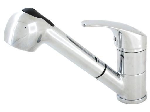 TOP 1250 bater.dřez. se sprškou chrom