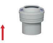 VIESSMANN odkouření NEW redukce AZ 60/100 80/125 