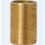 Vsuvka mosaz hladká(průběžná)  1" x 1" 