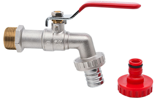 Zahradní kulový kohout 1/2  VALVEX + rychlospojka