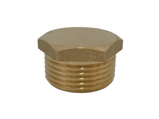 Zátka mosazná 3/8" vnější závit