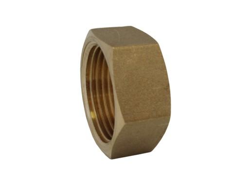 Zátka mosazná vnitřní závit 1/2"