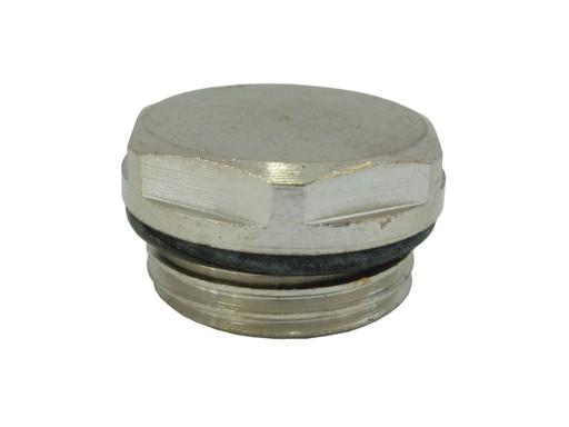 Zátka niklovaná 1/2 k otop.žebříkum